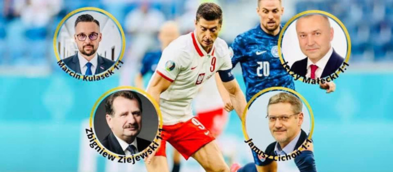 Gazeta Olsztyńska: Politycy też oglądają mecze. Co nasi posłowie myślą o meczu Polaków na Euro 2020?